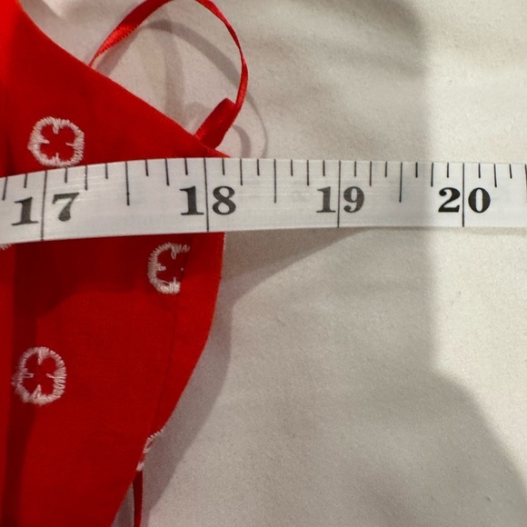 NEW Draper James Ruffle Neck Tiered Dress. - Picture 7 of 7